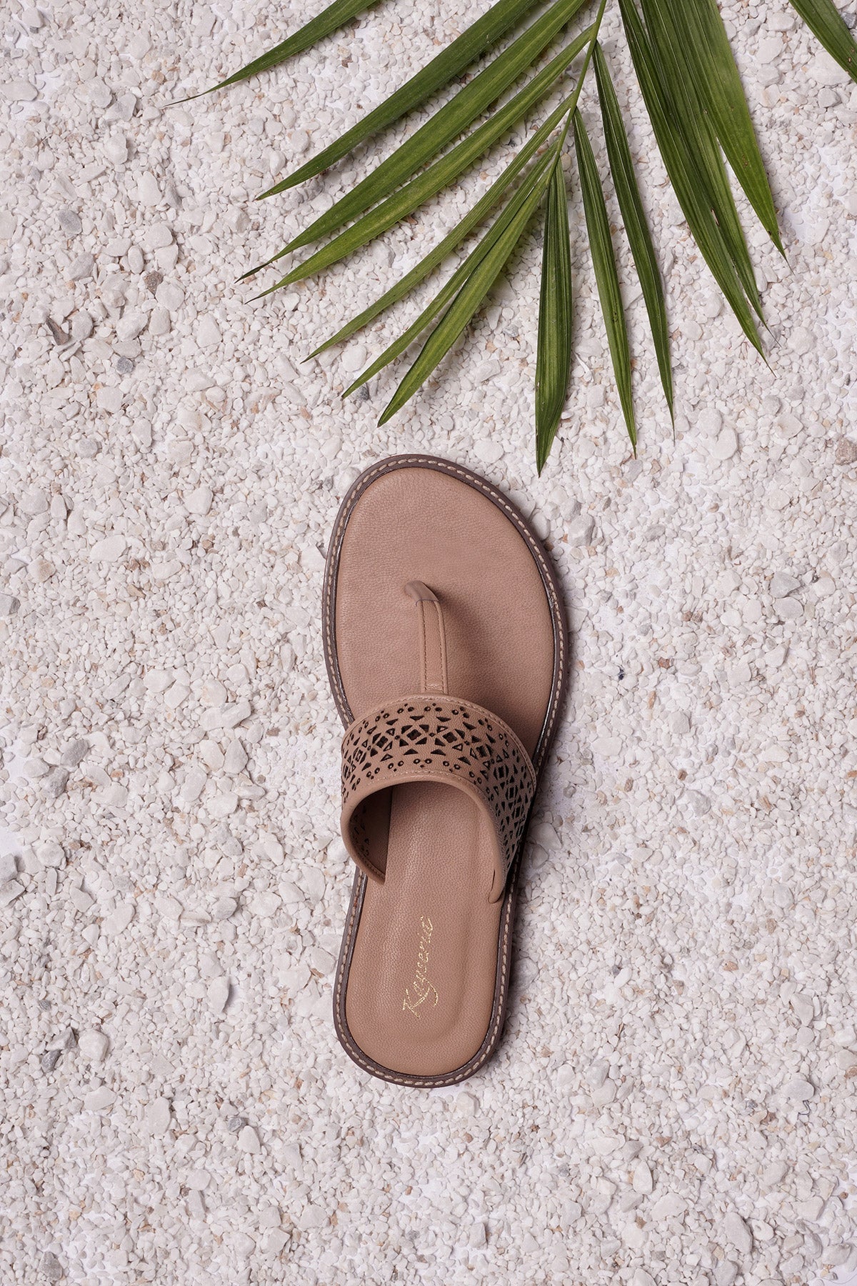 Kayseria - 1 Piece Pure Leather Chappal