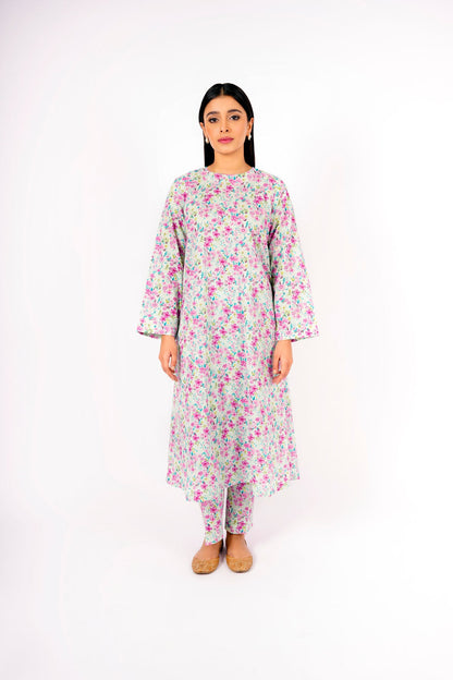 Kayseria - 2 Piece Cotton Lawn Shirt & Pants