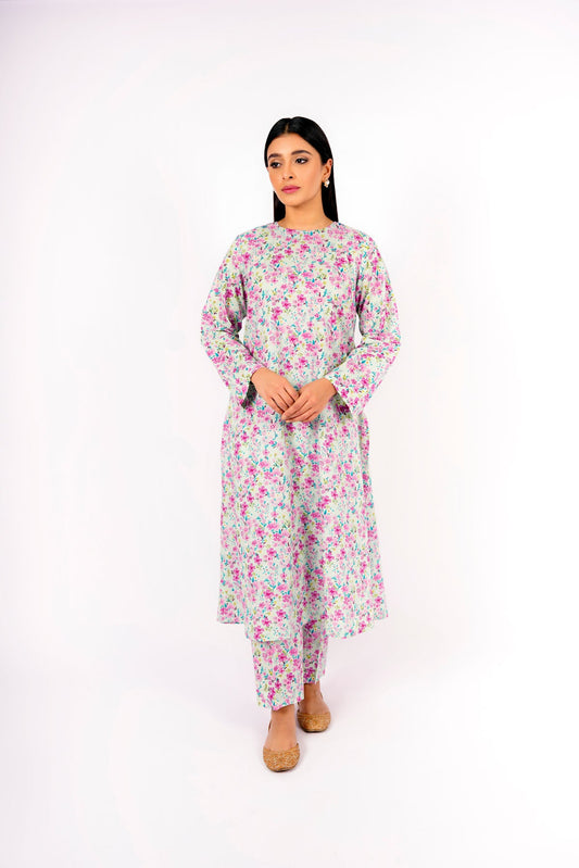 Kayseria - 2 Piece Cotton Lawn Shirt & Pants