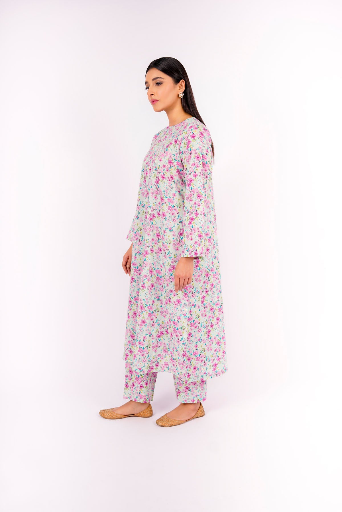 Kayseria - 2 Piece Cotton Lawn Shirt & Pants