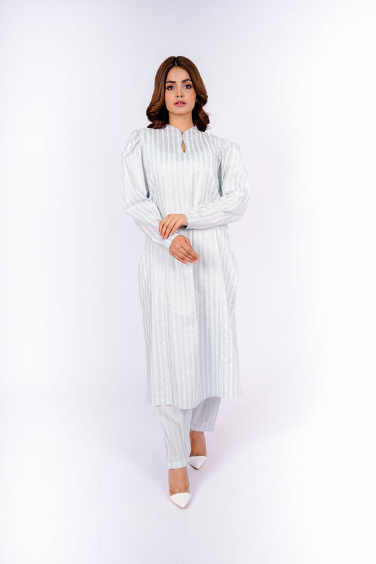 Kayseria - 2 Piece Cotton Lawn Shirt & Shalwar