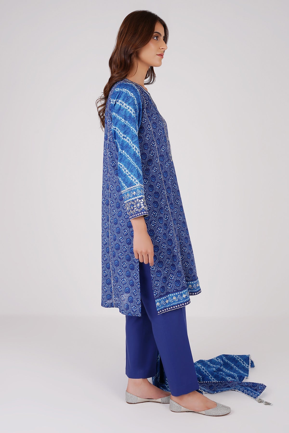 Kayseria - 3 Piece Cotton Lawn Suit