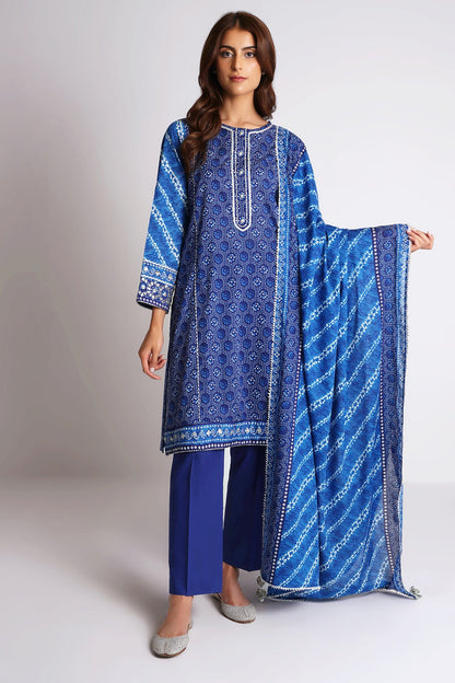 Kayseria - 3 Piece Cotton Lawn Suit