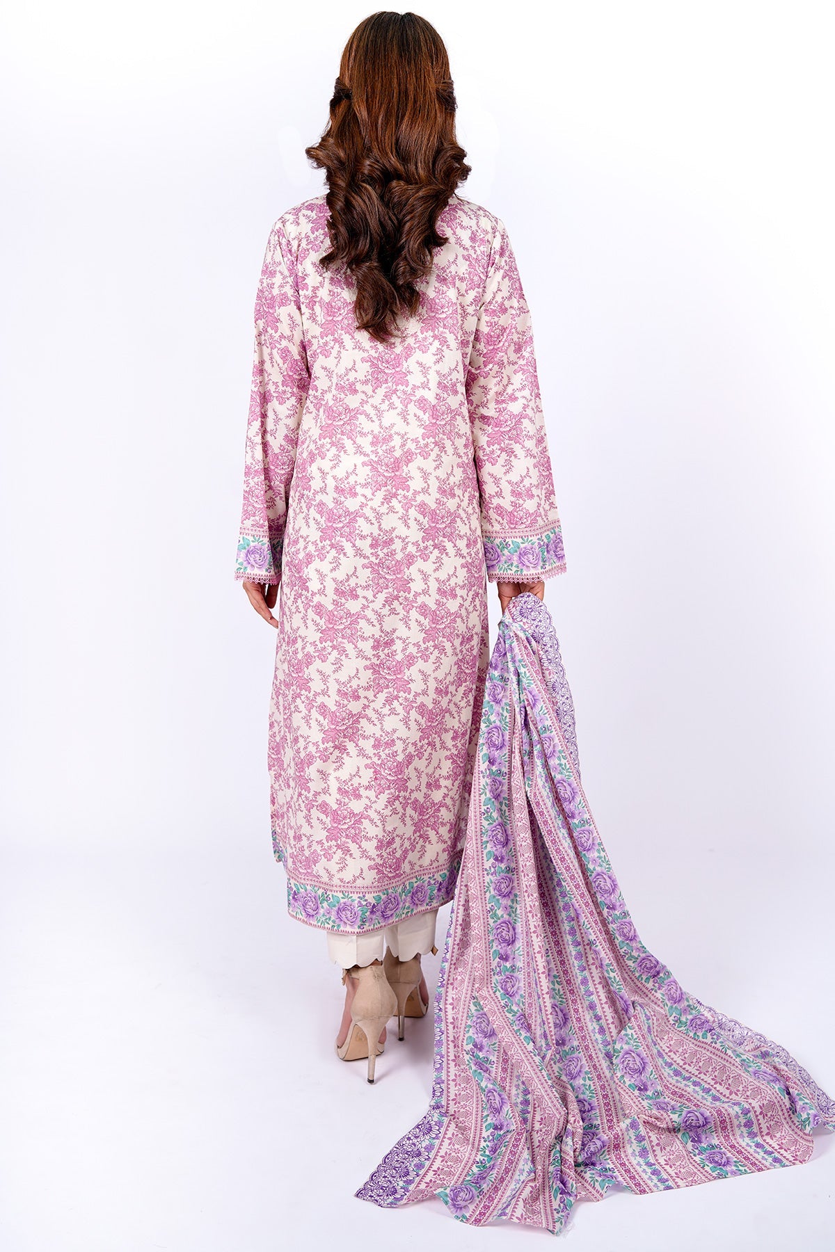 Kayseria - 3 Piece Cotton Lawn Suit