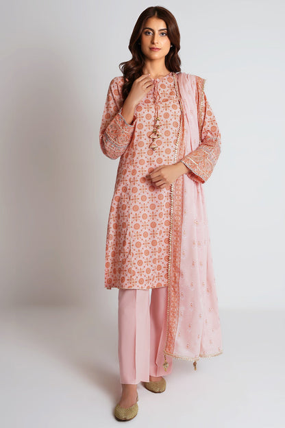 Kayseria - 3 Piece Cotton Lawn Suit