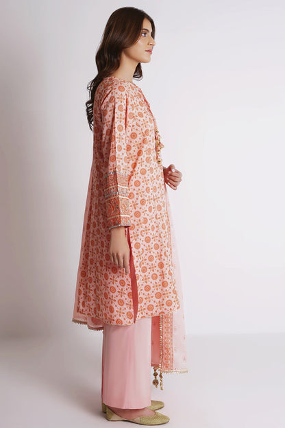 Kayseria - 3 Piece Cotton Lawn Suit