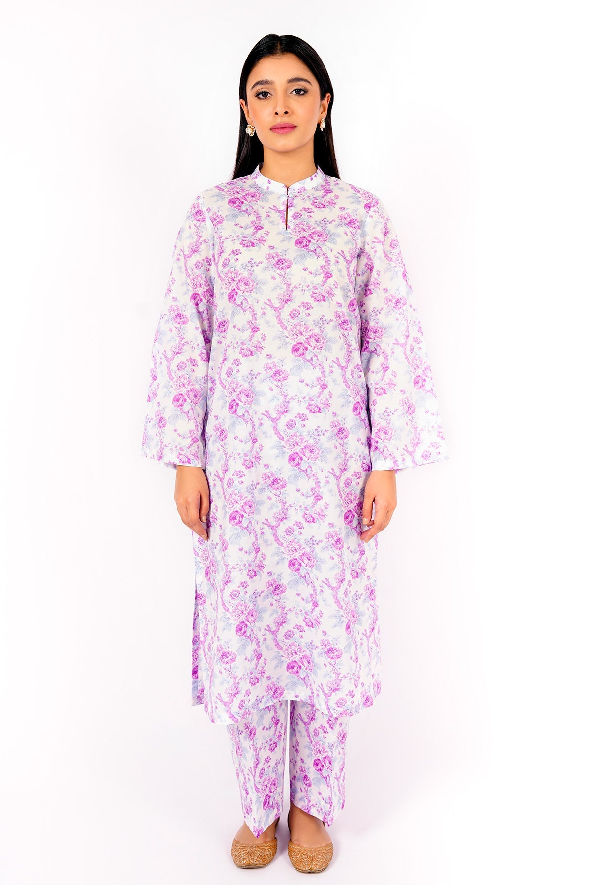 Kayseria - 2 Piece Cotton Lawn Shirt & Pants