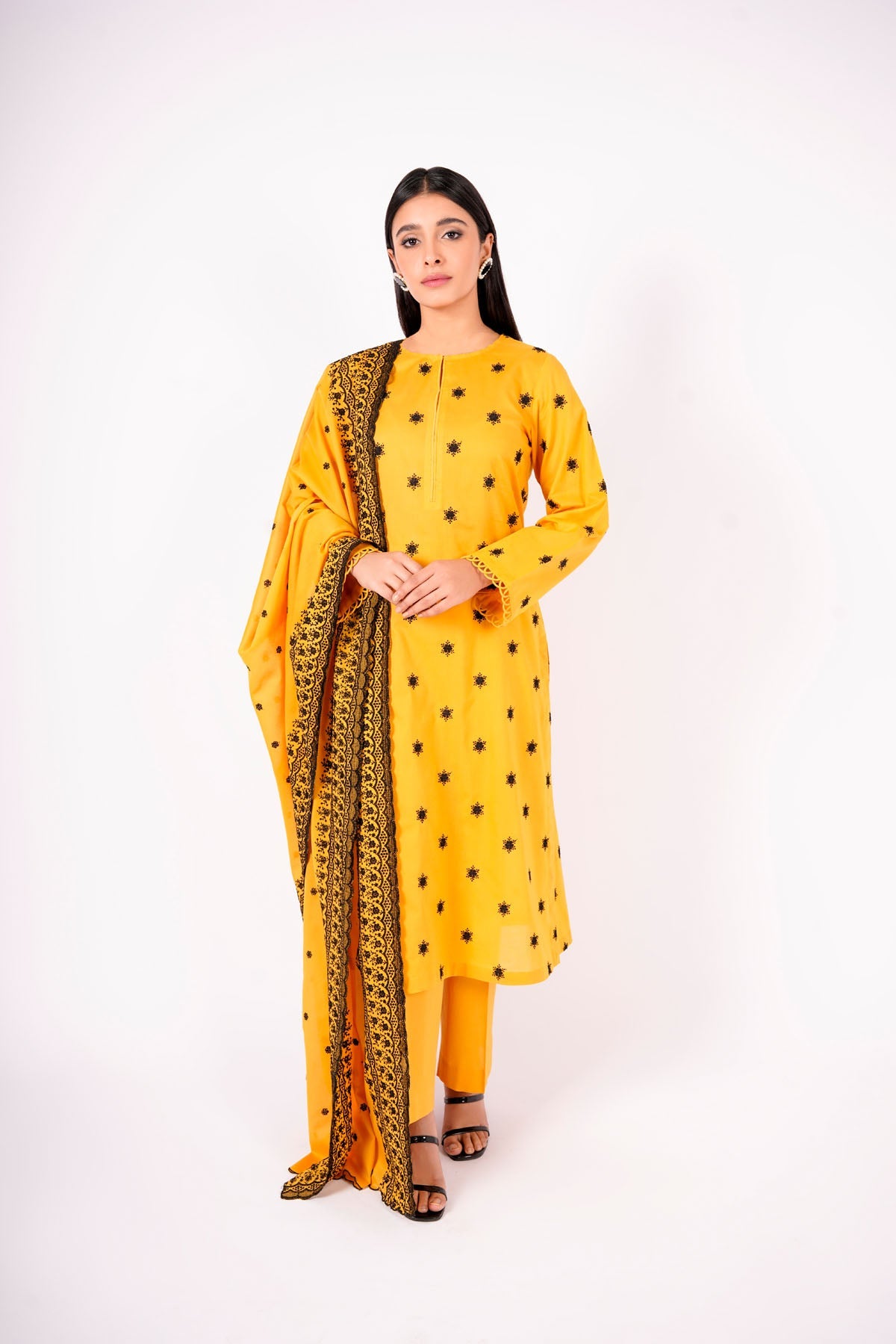 Kayseria - 3 Piece Cotton Lawn Suit