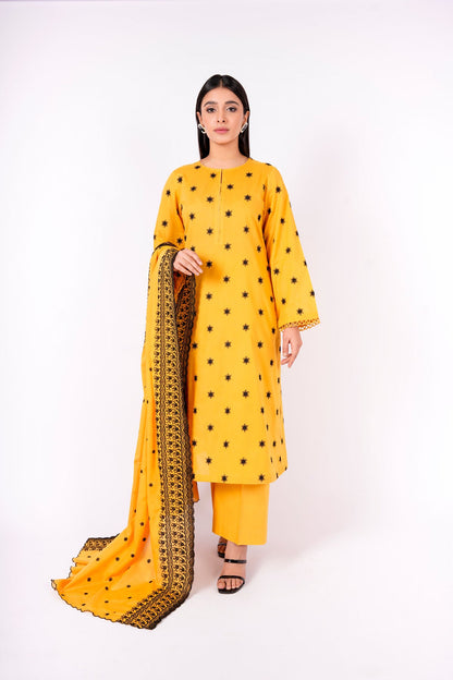 Kayseria - 3 Piece Cotton Lawn Suit