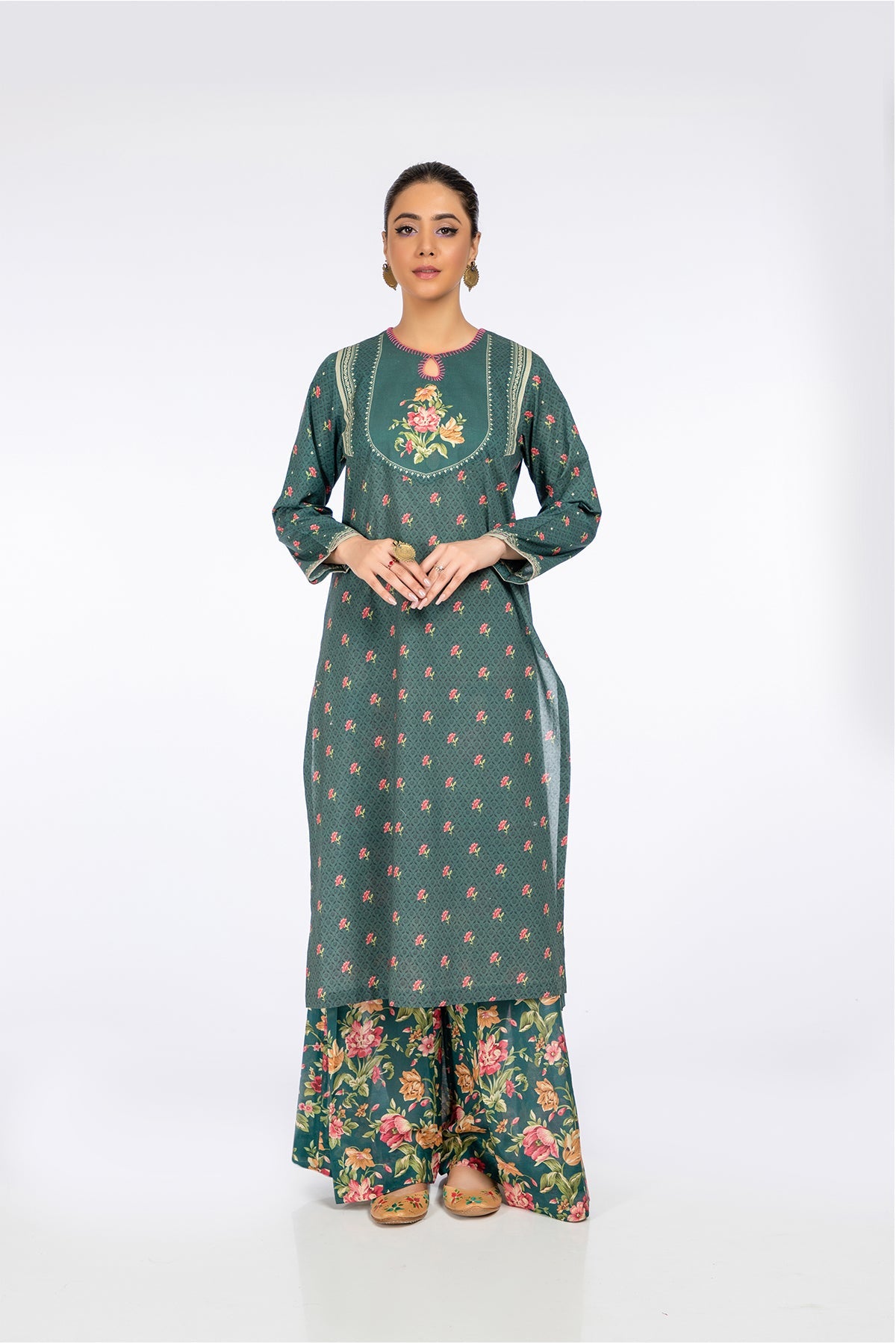 Kayseria - 2 Piece Cotton Lawn Shirt & Trouser
