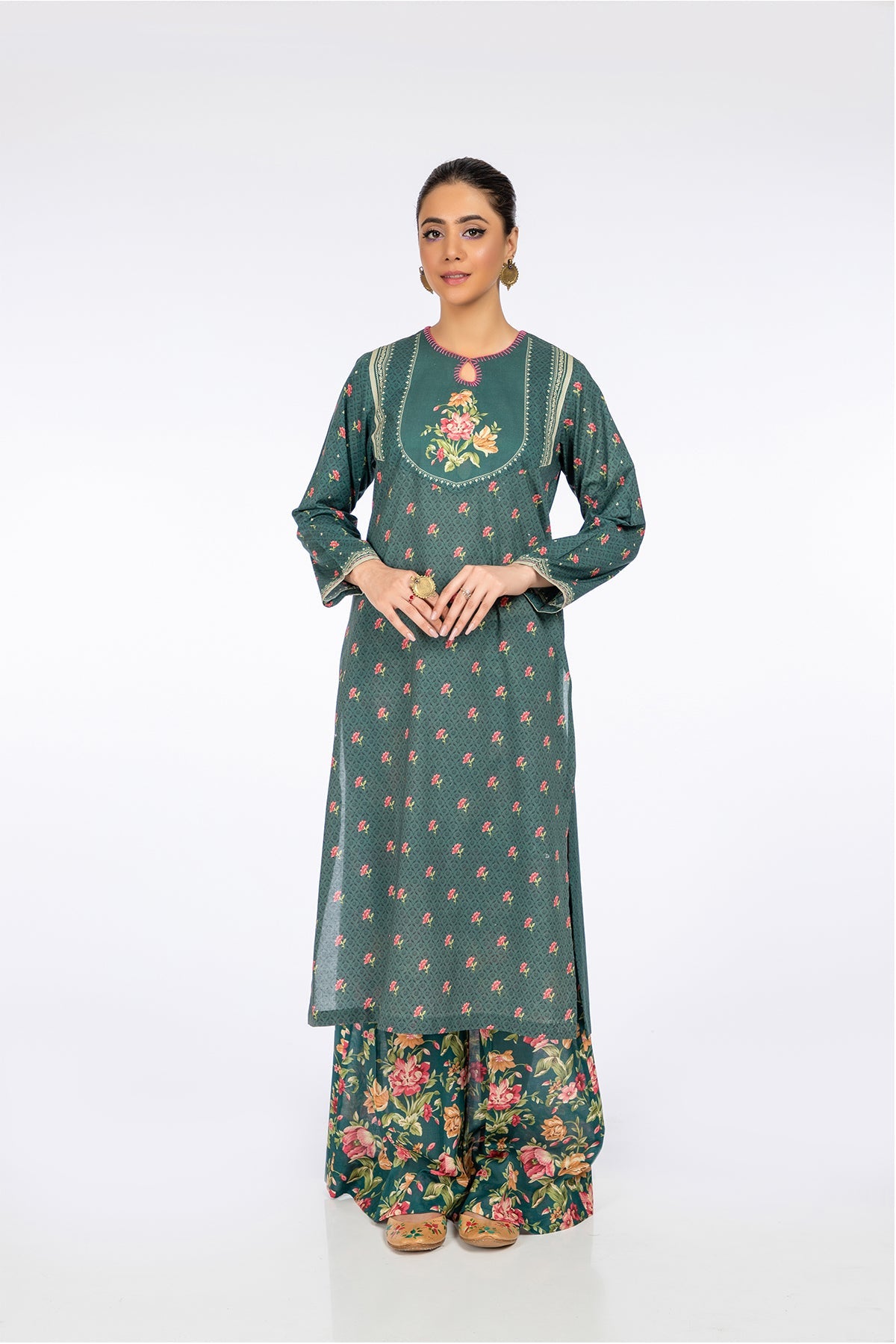 Kayseria - 2 Piece Cotton Lawn Shirt & Trouser
