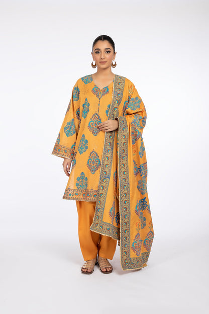 Kayseria - 3 Piece Cotton Lawn Suit