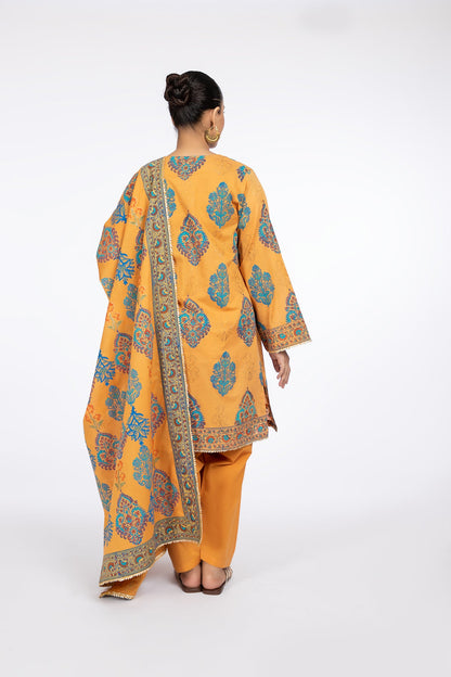 Kayseria - 3 Piece Cotton Lawn Suit