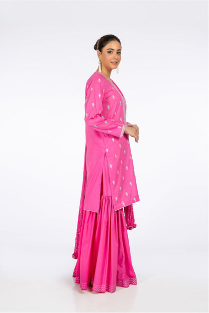 Kayseria - 3 Piece Cotton Lawn Suit