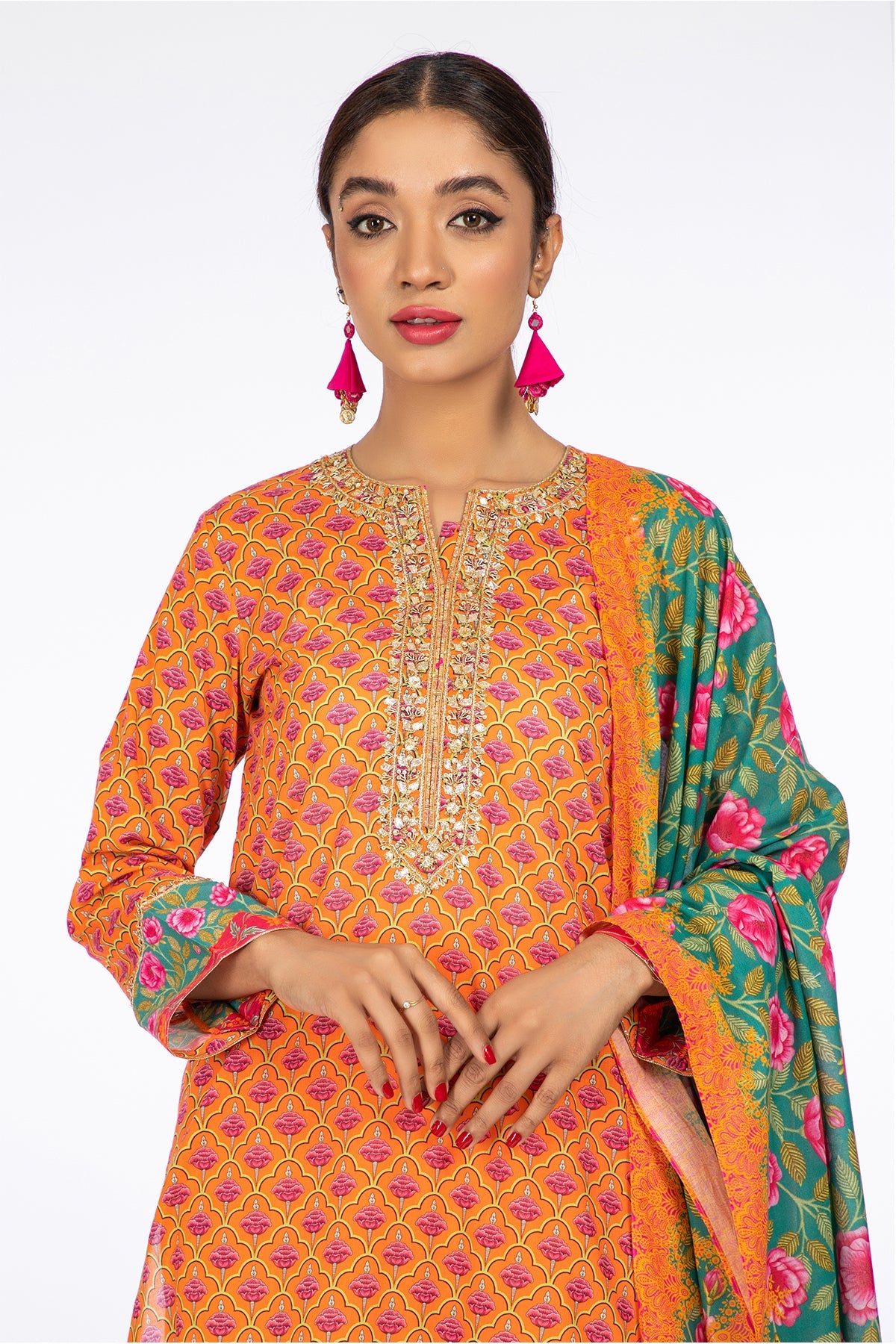 Kayseria - 3 Piece Cotton Lawn Suit