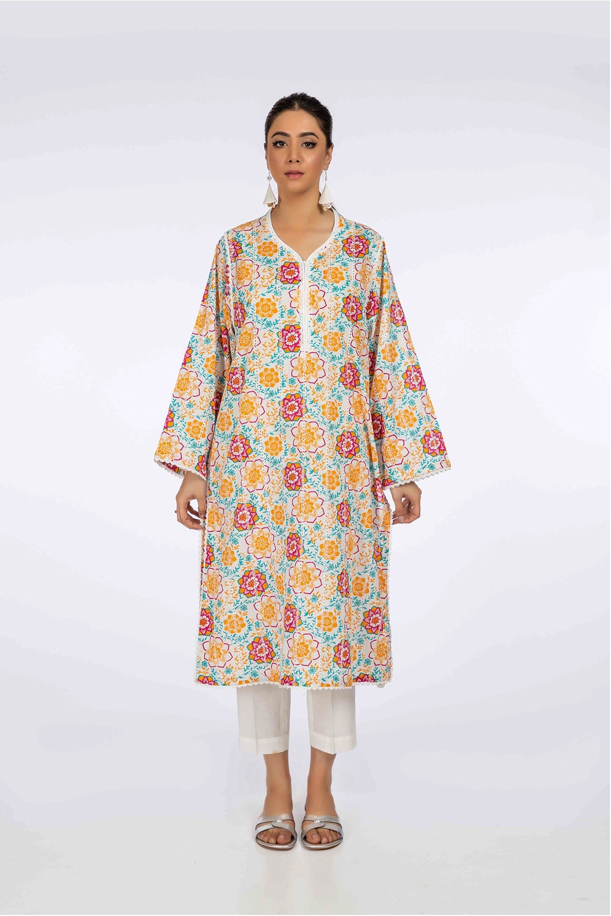 Kayseria - 1 Piece Cotton Lawn Shirt