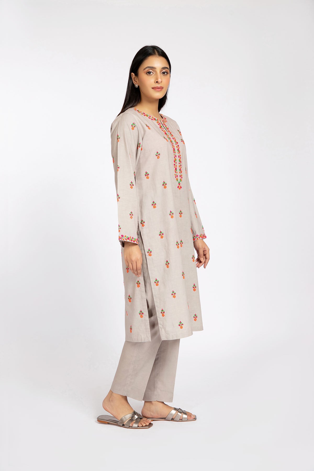 Kayseria - 2 Piece Cotton Lawn Shirt & Trouser