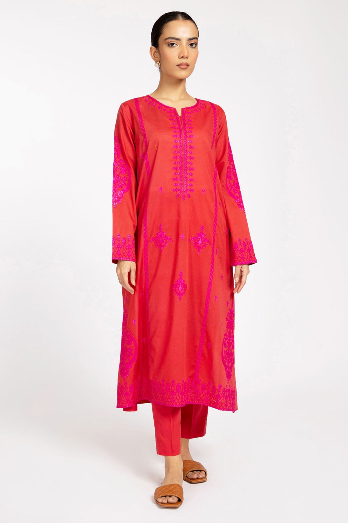 Kayseria - 2 Piece Cotton Lawn Shirt & Trouser