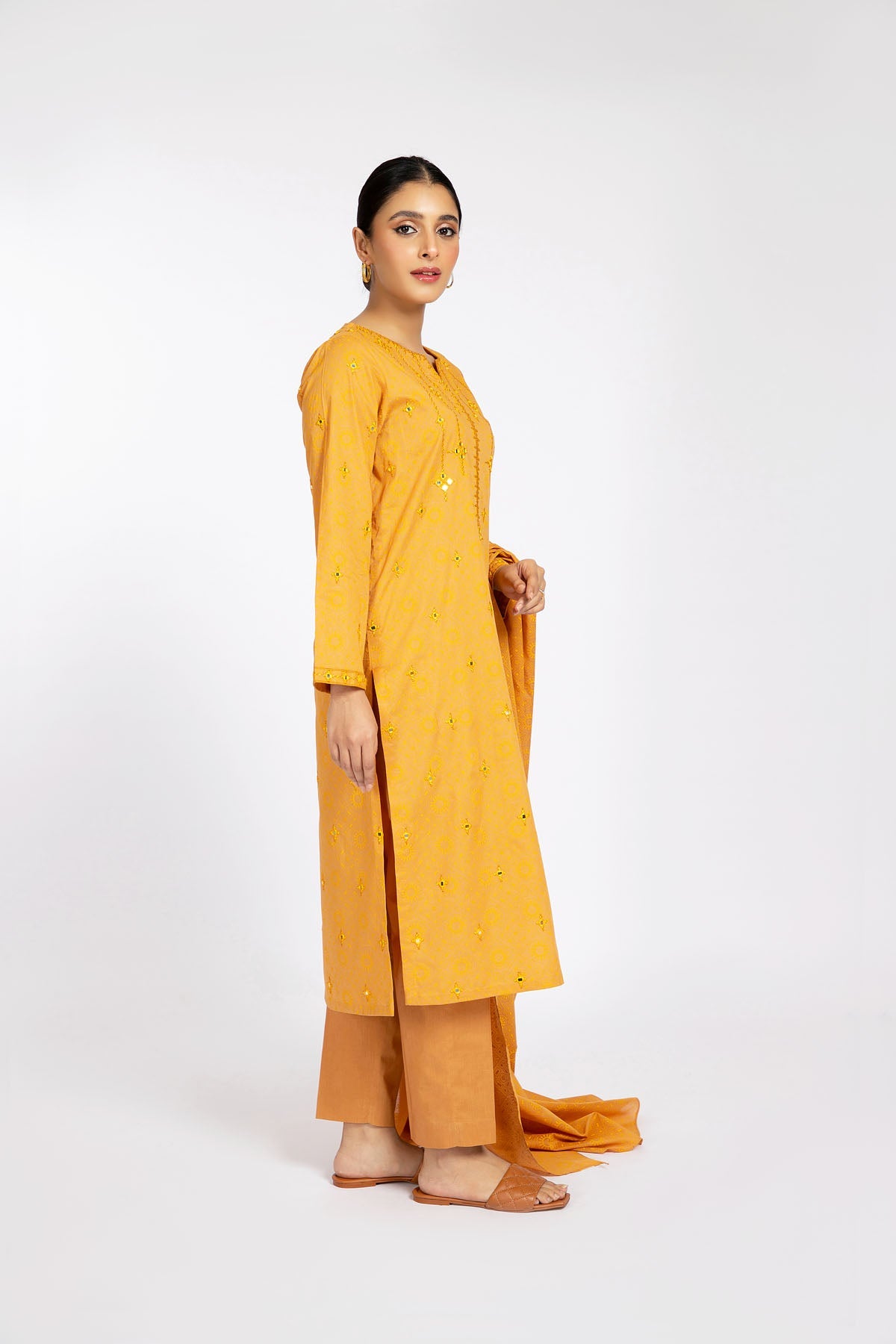 Kayseria - 3 Piece Cotton Lawn Suit