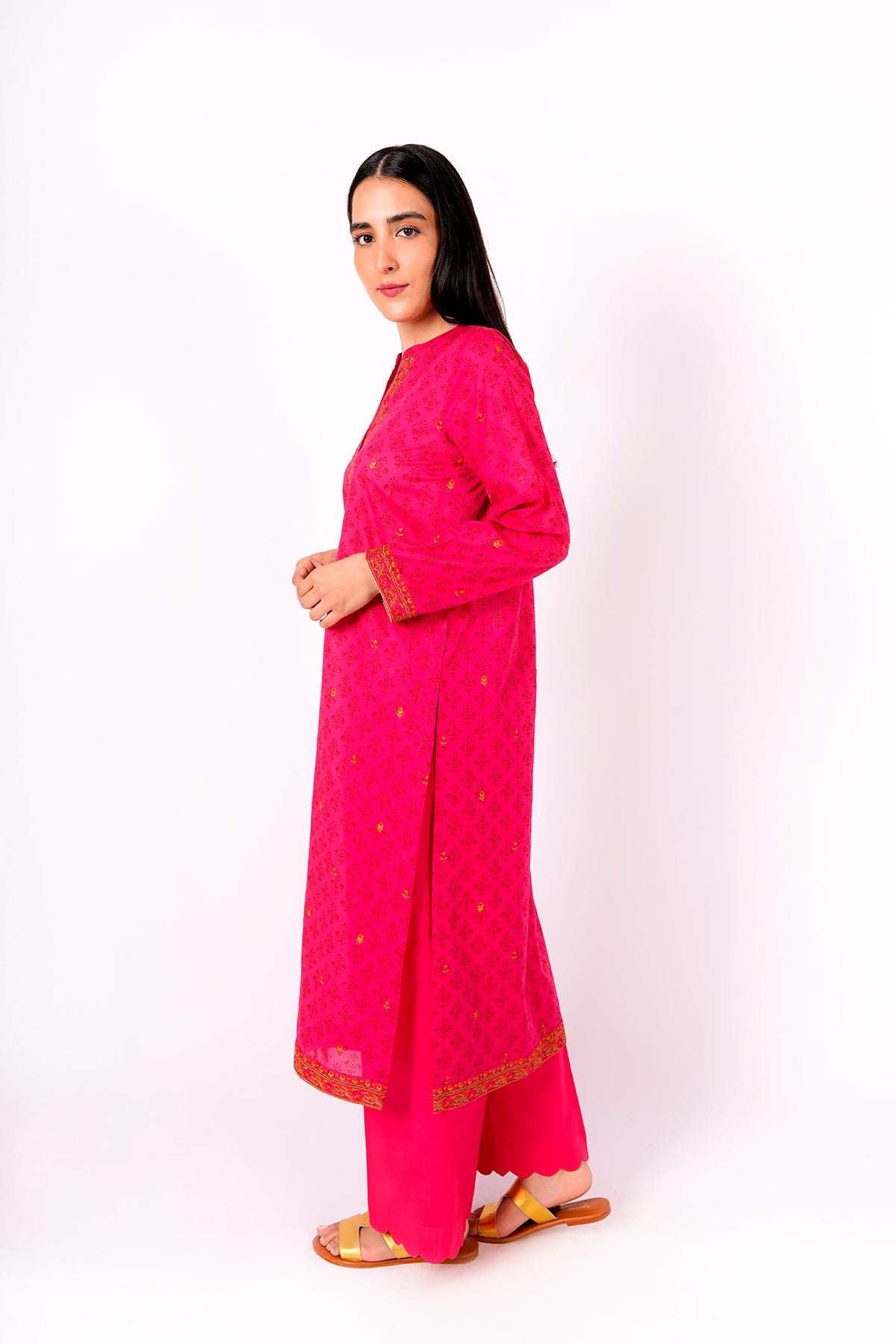 Kayseria - 2 Piece Cotton Lawn Shirt & Trouser