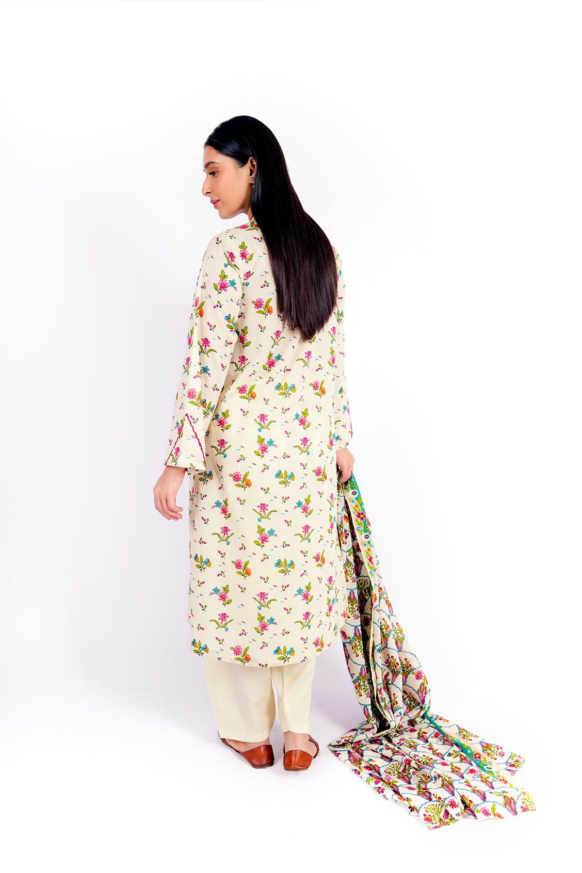 Kayseria - 3 Piece Cotton Lawn Suit