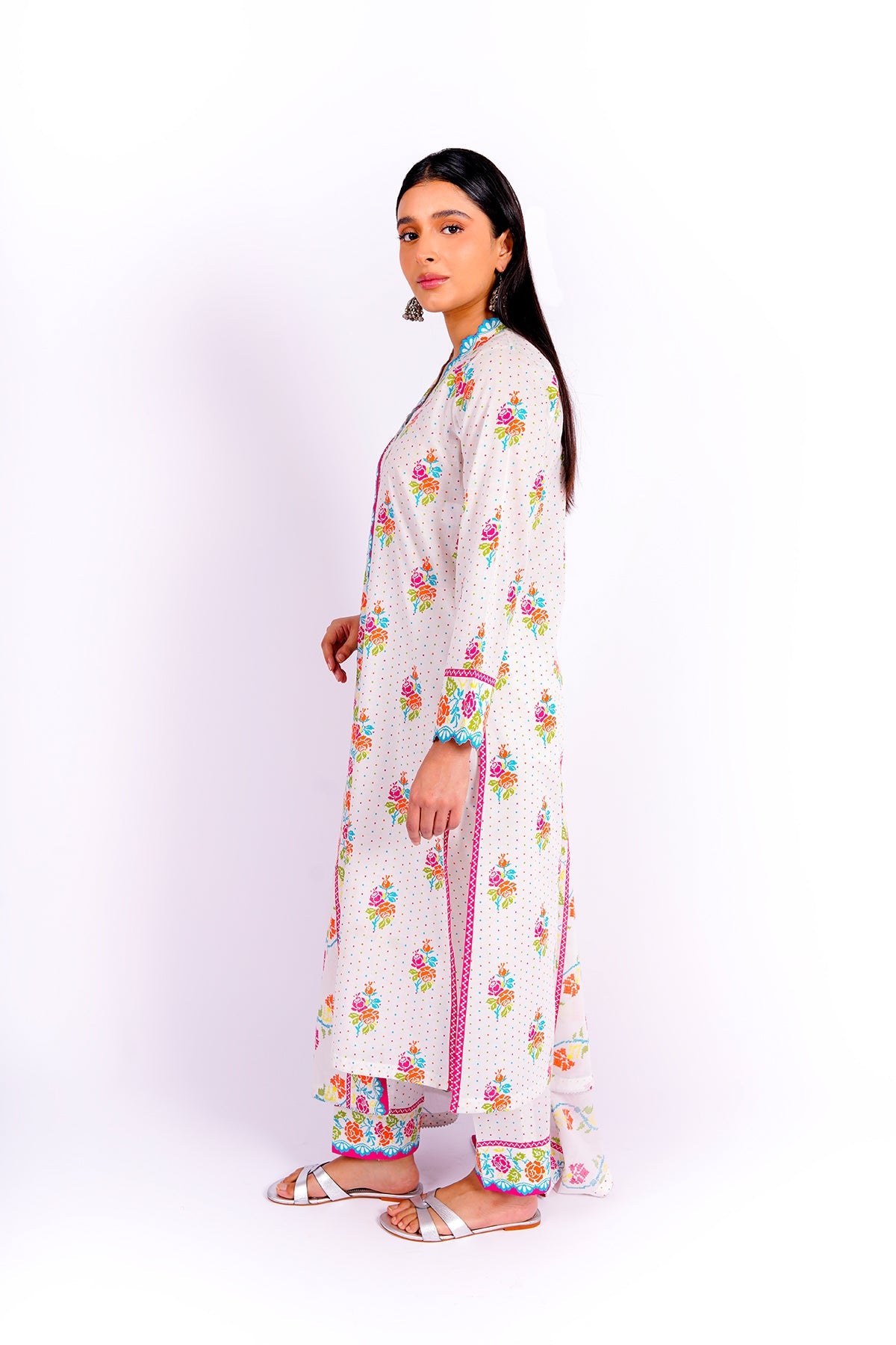 Kayseria - 3 Piece Cotton Lawn Suit