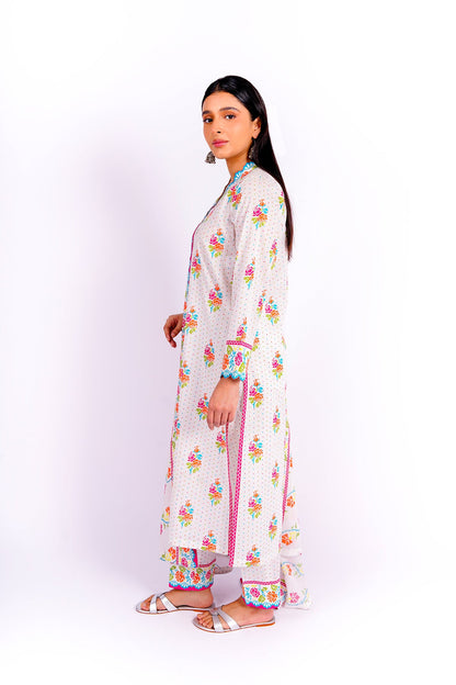 Kayseria - 3 Piece Cotton Lawn Suit