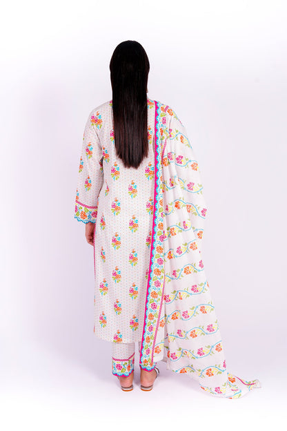 Kayseria - 3 Piece Cotton Lawn Suit