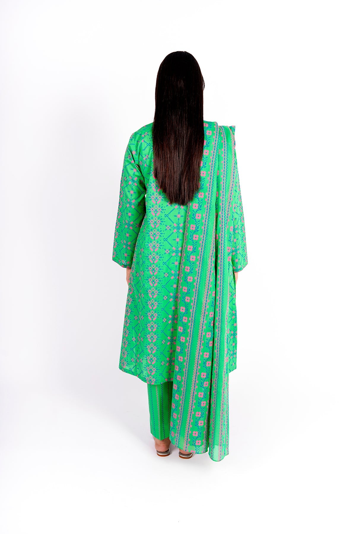 Kayseria - 3 Piece Cotton Lawn Suit