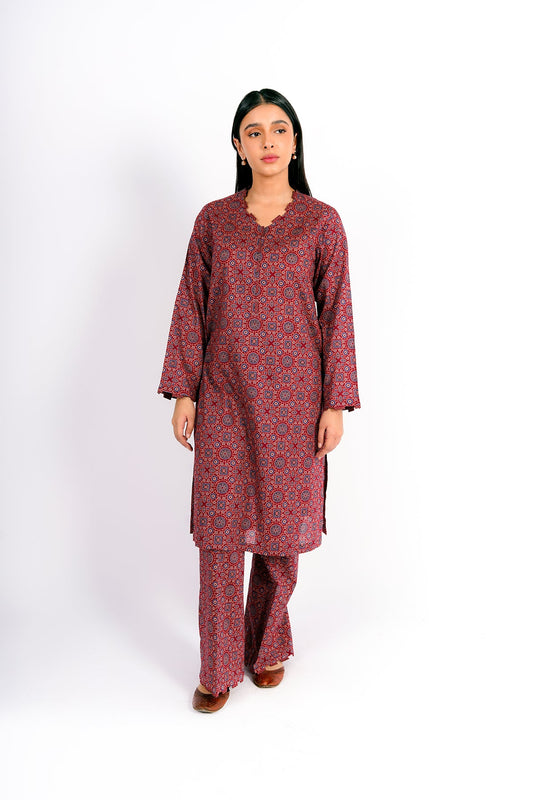 Kayseria - 2 Piece Cotton Lawn Shirt & Trouser