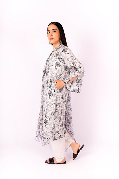 Kayseria - 2 Piece Cotton Lawn Shirt & Dupatta