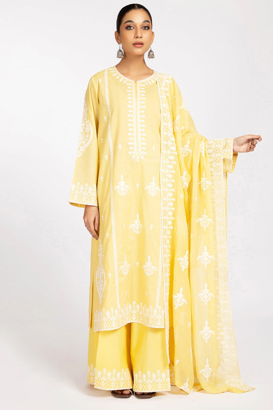 Kayseria - 3 Piece Cotton Lawn Suit