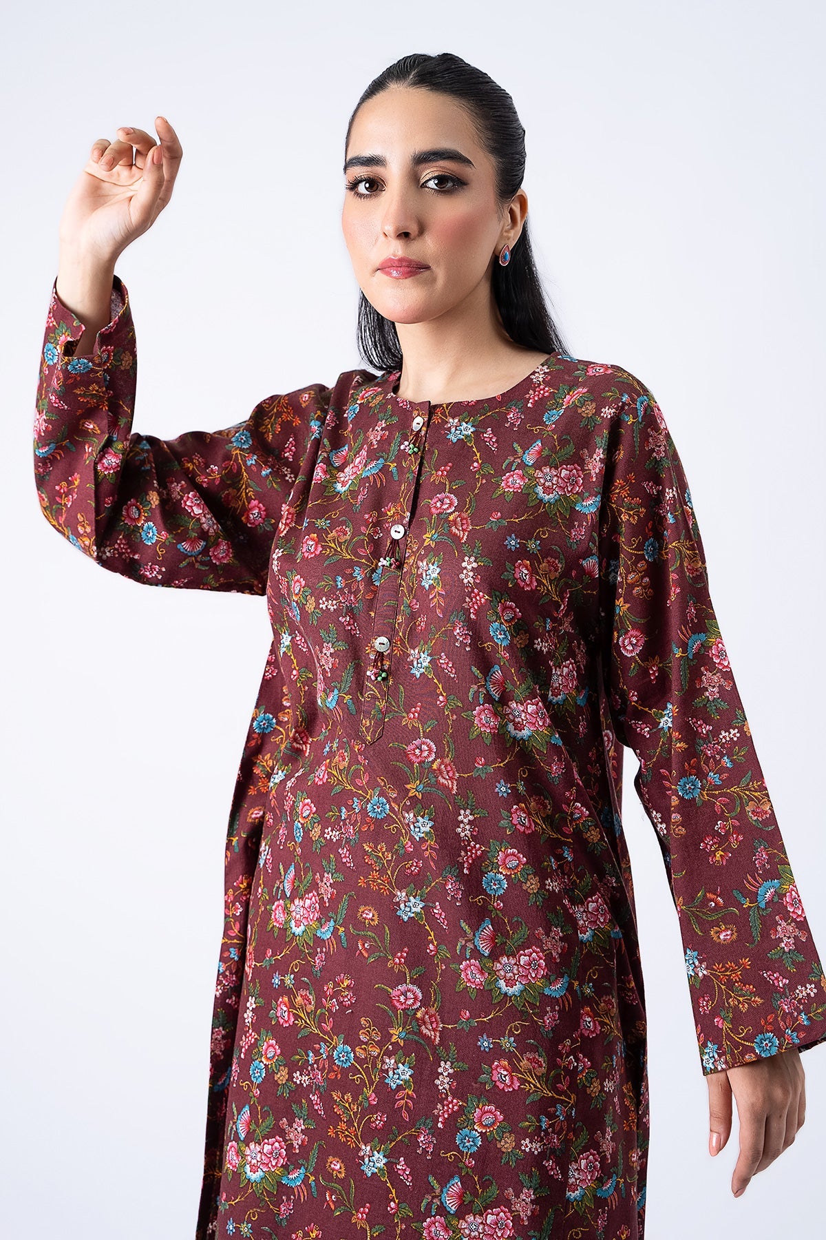 Kayseria - 2 Piece Khaddar Shirt & Shalwar