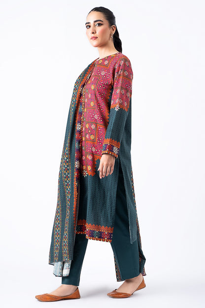 Kayseria - 3 Piece Khaddar Suit