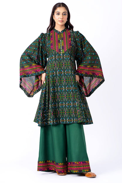 Kayseria - 2 Piece Khaddar Shirt & Sharara