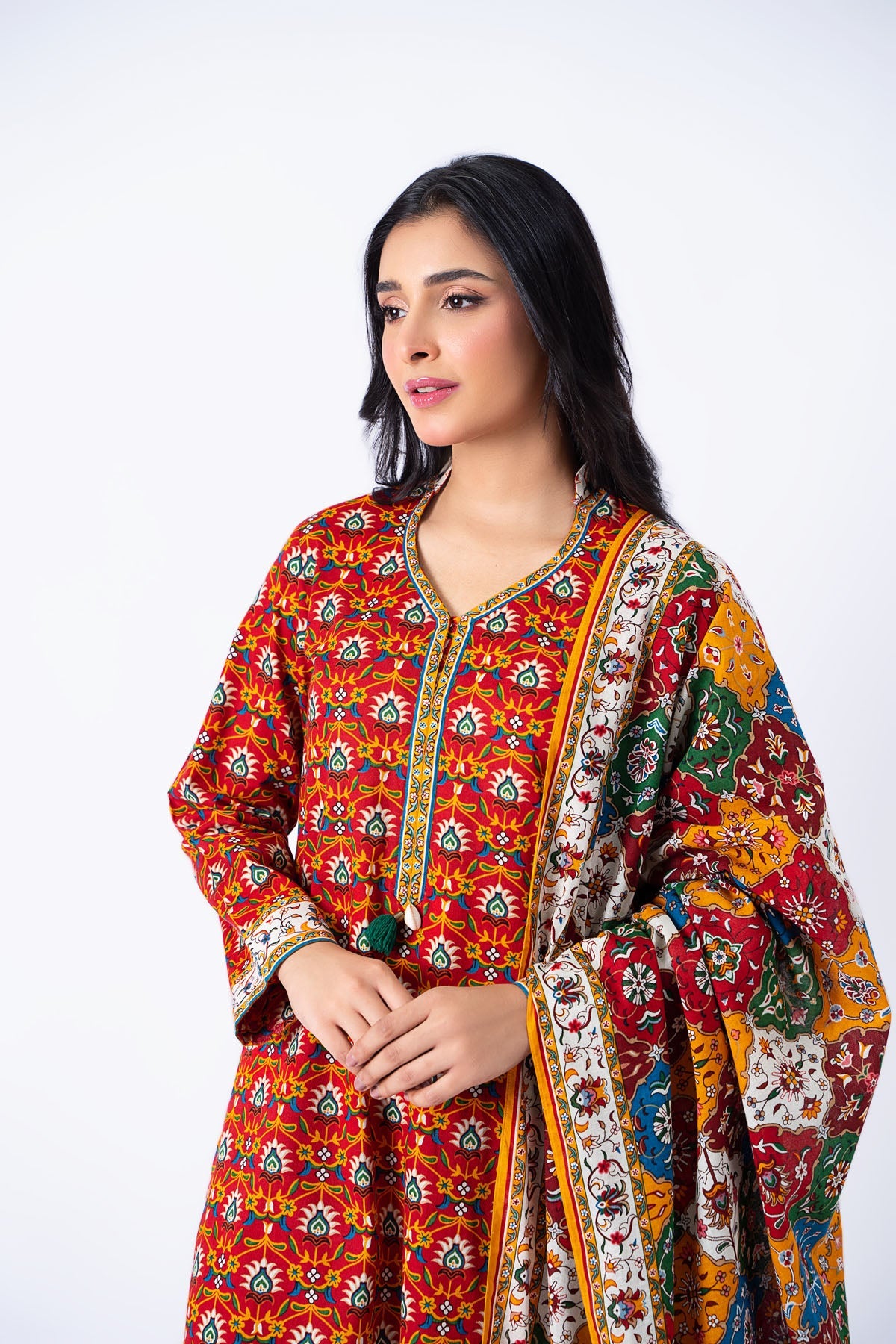 Kayseria - 3 Piece Khaddar Suit