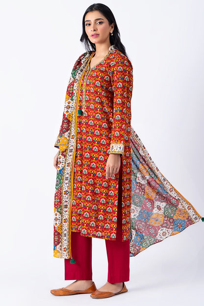 Kayseria - 3 Piece Khaddar Suit