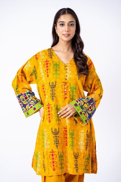 Kayseria - 2 Piece Khaddar Shirt & Shalwar
