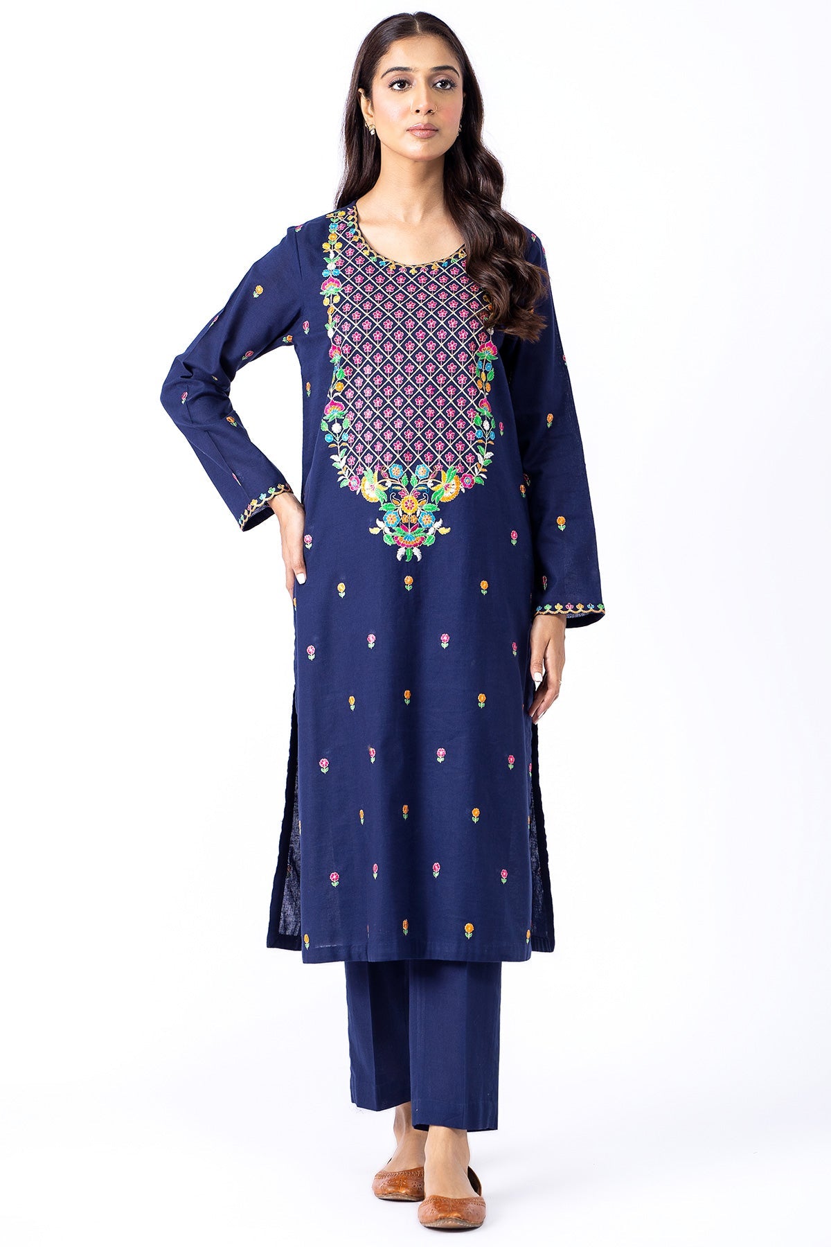 Kayseria - 2 Piece Khaddar Shirt & Trouser