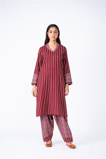 Kayseria - 2 Piece Khaddar Shirt & Trouser