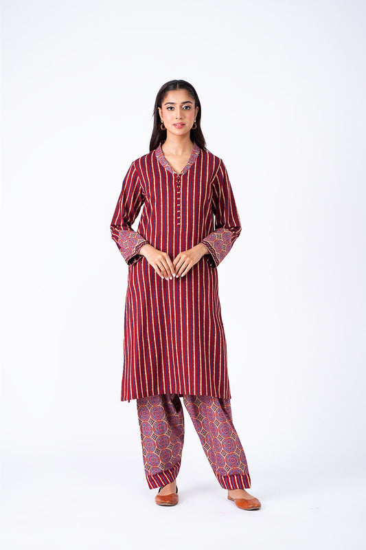 Kayseria - 2 Piece Khaddar Shirt & Trouser