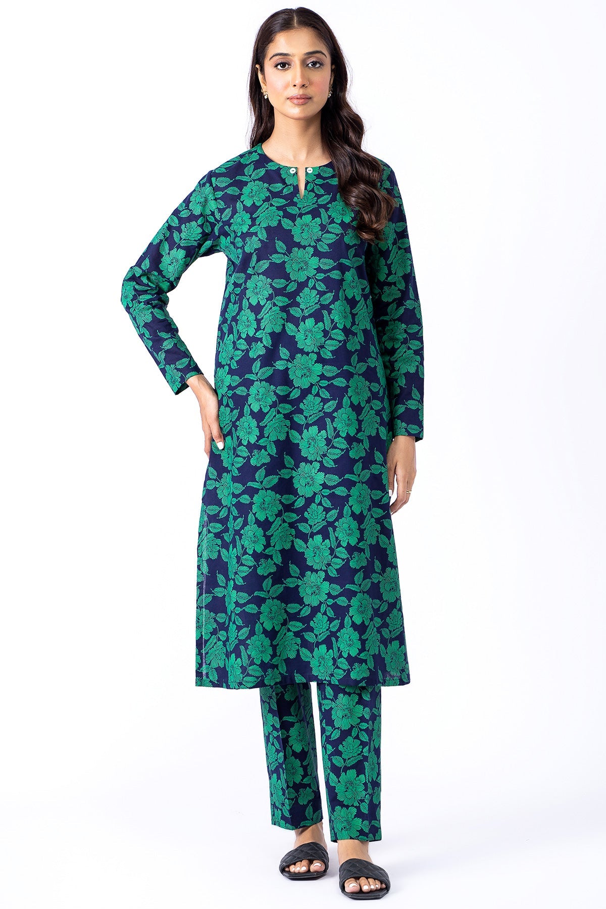 Kayseria - 2 Piece Khaddar Shirt & Trouser