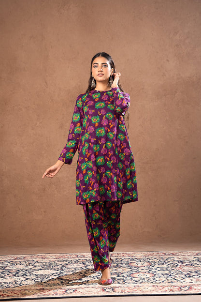 Kayseria - 2 Piece Khaddar Shirt & Shalwar
