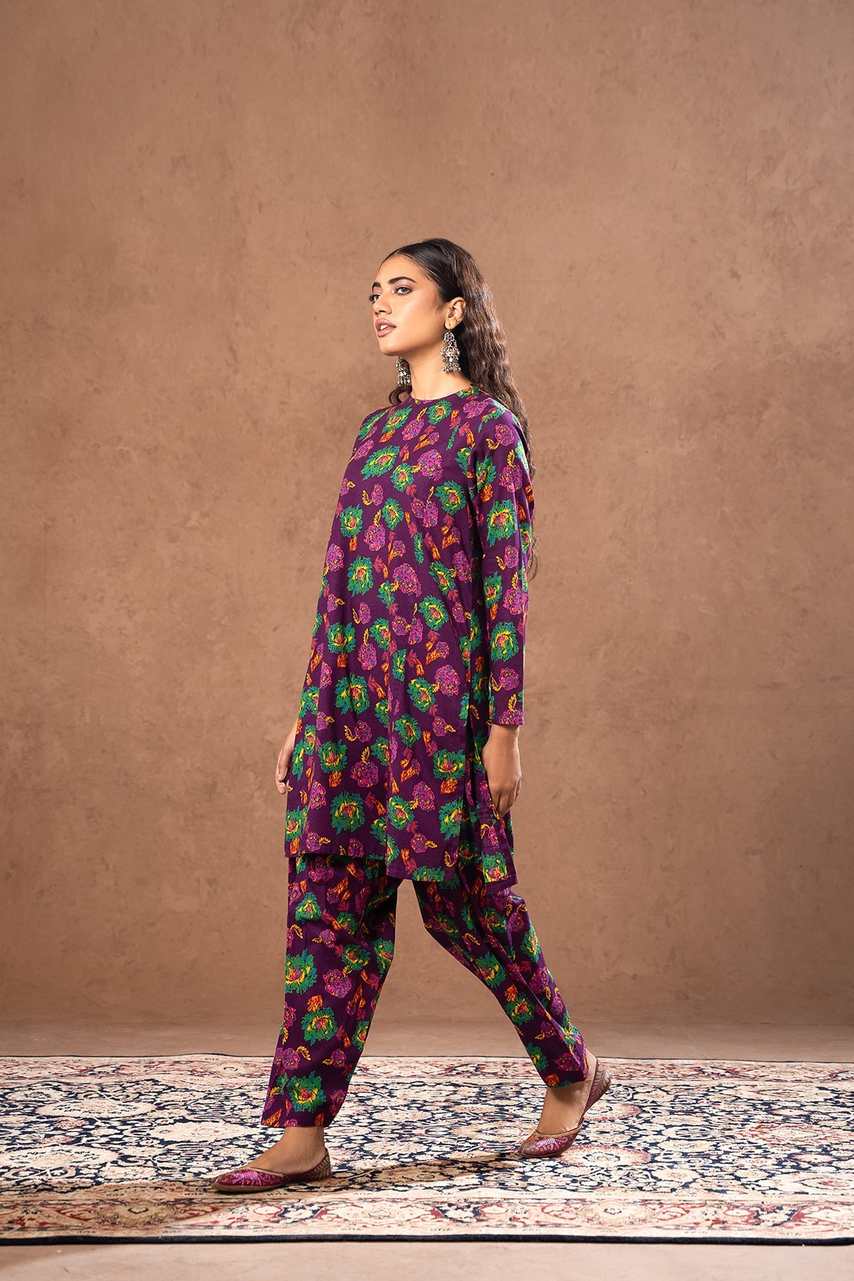 Kayseria - 2 Piece Khaddar Shirt & Shalwar