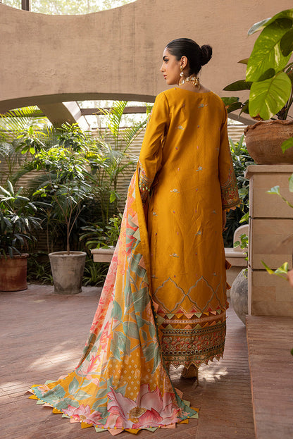 Ellena - 3-PC Unstitched Embroidered Lawn Suit