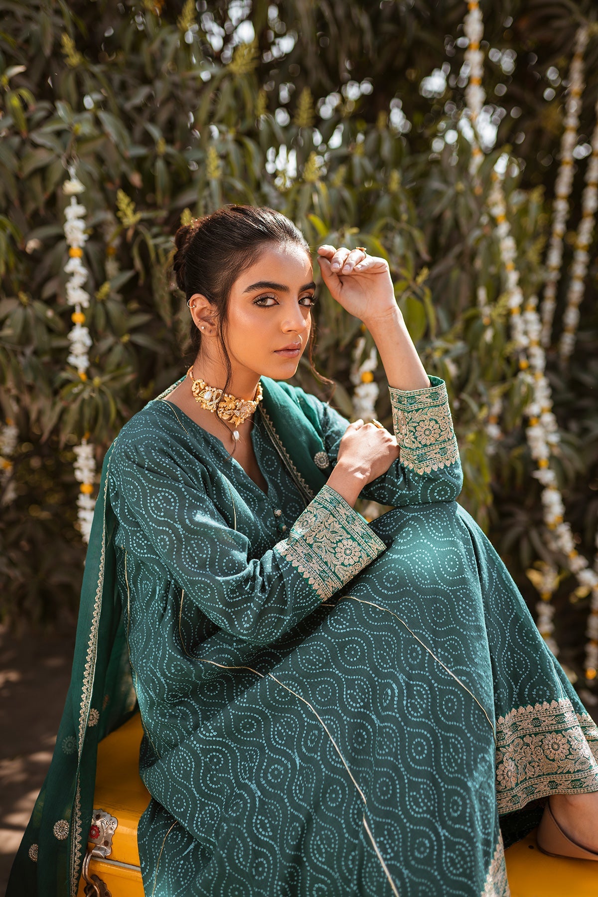 Kayseria - 3 Piece Kara Cotton  Suit