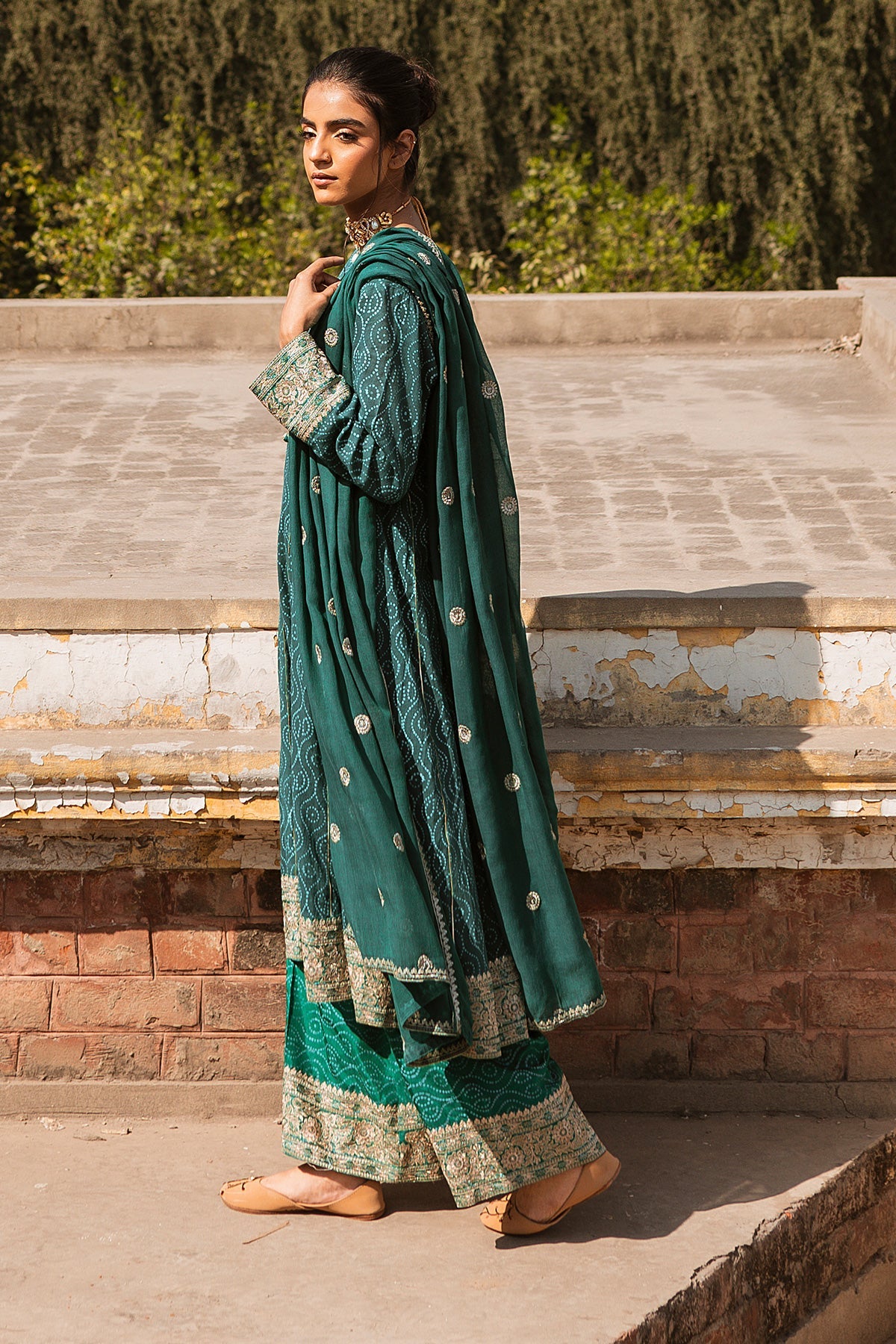 Kayseria - 3 Piece Kara Cotton  Suit