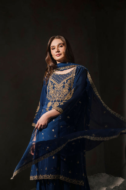 Kayseria - 3 Piece Raw Silk Suit