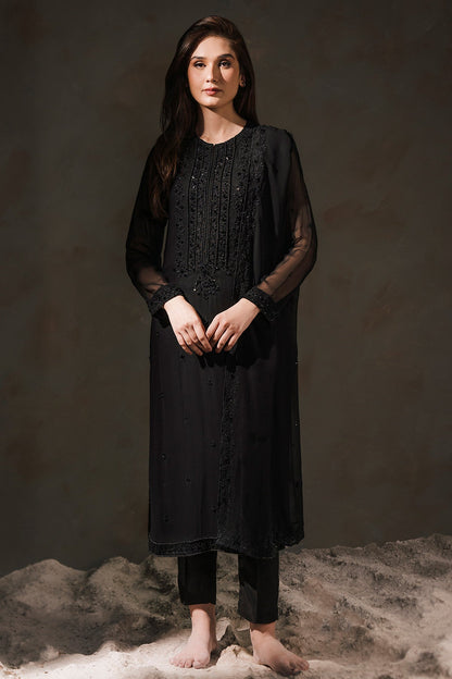 Kayseria - 3 Piece Chiffon Suit