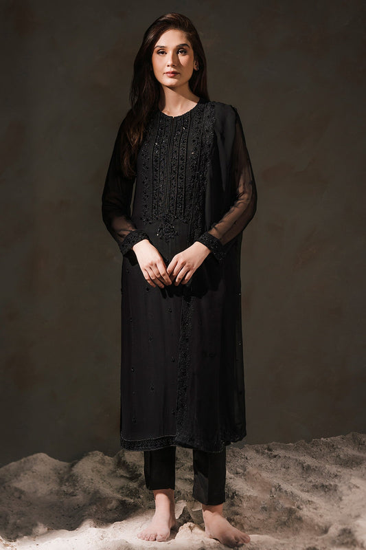 Kayseria - 3 Piece Chiffon Suit